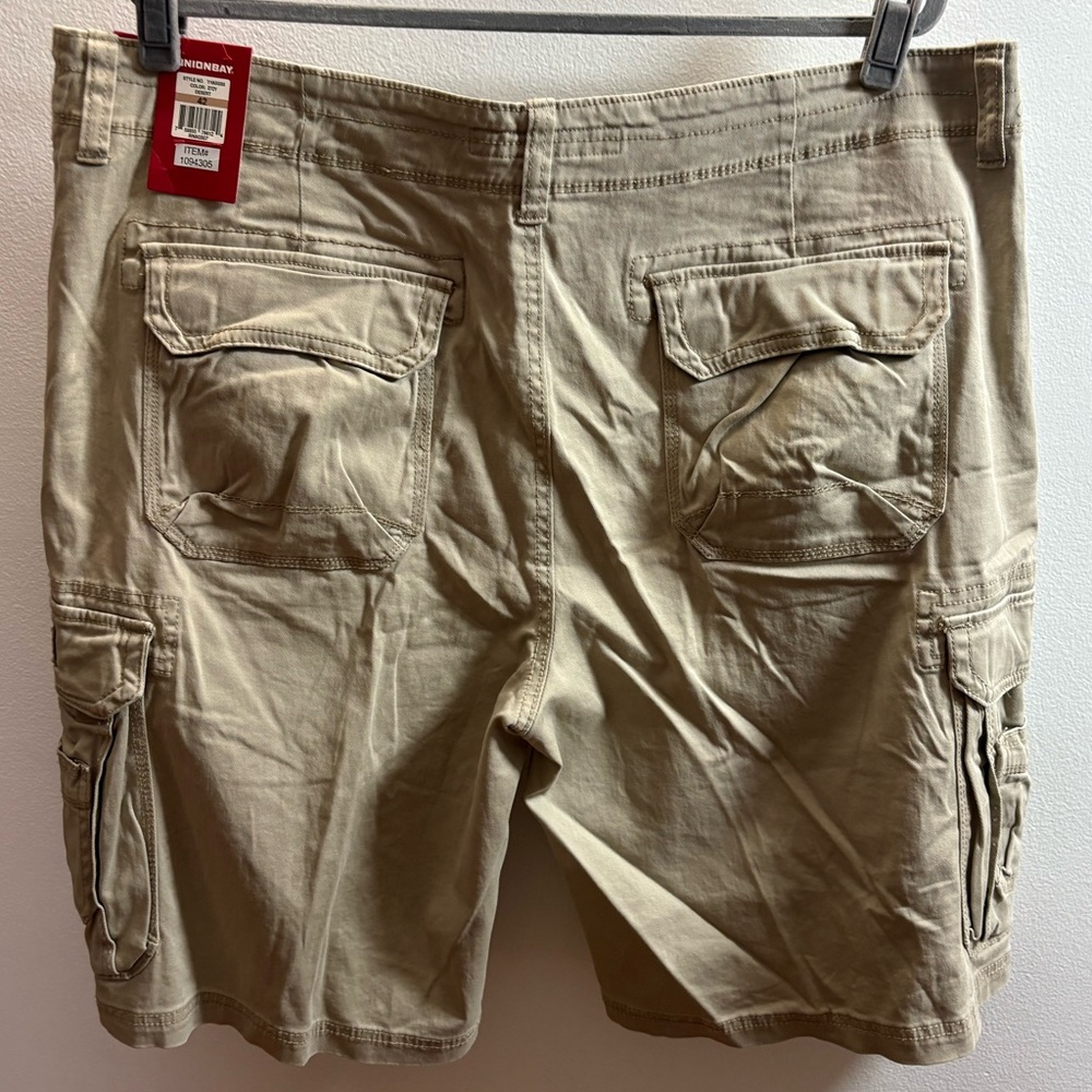 UnionBay Tan Desert Flex Waist Cargo Shorts 42 - Picture 6 of 6